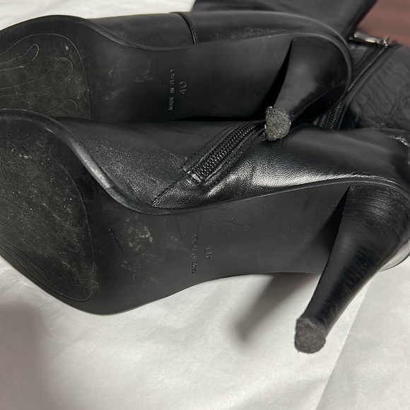 Enrico Del Gatto High Heel Leather Boots - Picture 7 of 13